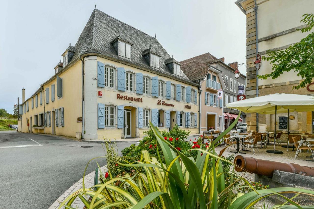 Logis Hotel Le Commerce Navarrenx Экстерьер фото